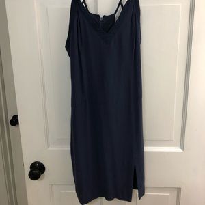 Navy blue dress